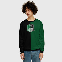 Свитшот мужской Агкацев - ФК Краснодар, цвет: 3D-черный — фото 2