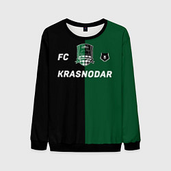 Свитшот мужской Krasnodar football, цвет: 3D-черный
