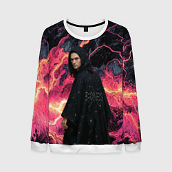 Свитшот мужской Bones в мантии со звездами, цвет: 3D-белый