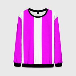 Мужской свитшот Color white pink line