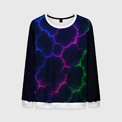 Мужской свитшот Неоновый разлом