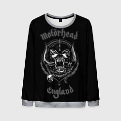 Свитшот мужской Motorhead логотип, цвет: 3D-меланж