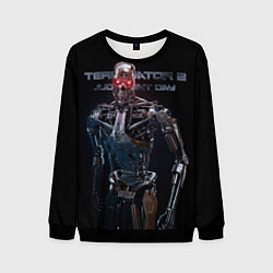 Свитшот мужской T-800, цвет: 3D-черный