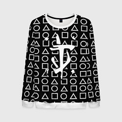 Мужской свитшот Doom geometry pattern
