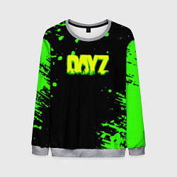 Мужской свитшот Dayz кислотное краски логотип