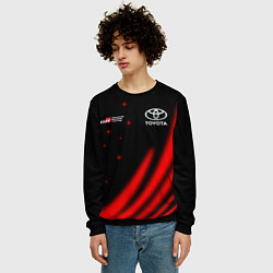 Свитшот мужской Toyota GR Gazoo Racing, цвет: 3D-черный — фото 2