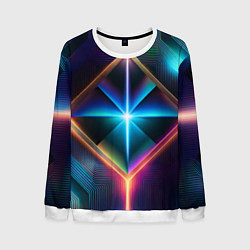 Мужской свитшот Фантастический геометрический центр