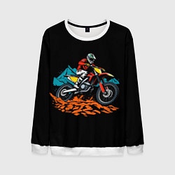 Мужской свитшот Motocross and mountains