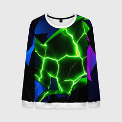 Мужской свитшот Neon green glow