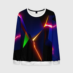 Мужской свитшот Neon colored geometric