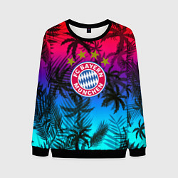 Свитшот мужской Бавария Мюнхен неон тропики, цвет: 3D-черный