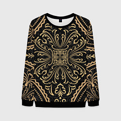 Мужской свитшот Орнамент славянский позолота