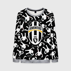 Свитшот мужской Ювентус x Ъуъ съука, цвет: 3D-меланж