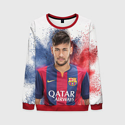 Свитшот мужской Neymar FCB, цвет: 3D-красный