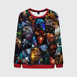 Свитшот мужской Dota 2: All Pick, цвет: 3D-красный