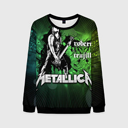 Свитшот мужской Metallica: Robert Trujillo, цвет: 3D-черный