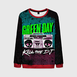 Свитшот мужской Green Day: Kill the DJ, цвет: 3D-красный
