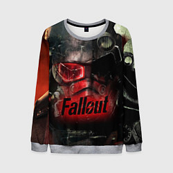 Мужской свитшот Fallout Red