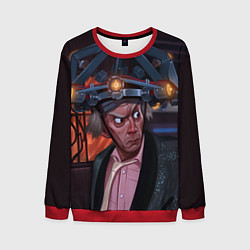 Свитшот мужской Emmett Lathrop Brown, цвет: 3D-красный