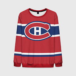 Свитшот мужской Montreal Canadiens, цвет: 3D-красный