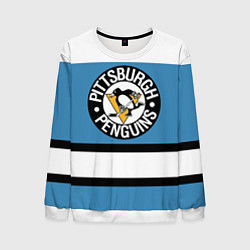 Свитшот мужской Pittsburgh Penguins: White, цвет: 3D-белый