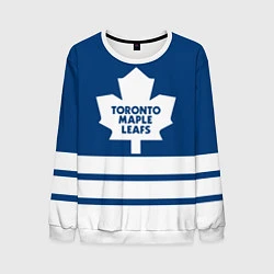 Свитшот мужской Toronto Maple Leafs, цвет: 3D-белый