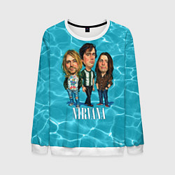 Мужской свитшот Nirvana: Water