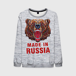 Мужской свитшот Bear: Made in Russia