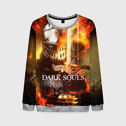 Свитшот мужской Dark Souls War, цвет: 3D-меланж