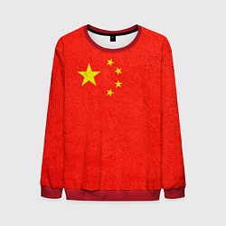 Свитшот мужской Китай, цвет: 3D-красный