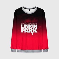Свитшот мужской Linkin Park: Minutes to midnight, цвет: 3D-меланж
