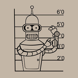 Свитшот хлопковый мужской Bender Wanted, цвет: миндальный — фото 2