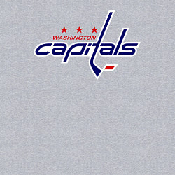 Свитшот хлопковый мужской Washington Capitals, цвет: меланж — фото 2