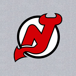 Свитшот хлопковый мужской New Jersey Devils, цвет: меланж — фото 2