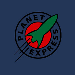 Свитшот хлопковый мужской Planet Express, цвет: тёмно-синий — фото 2