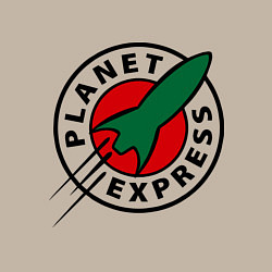Свитшот хлопковый мужской Planet Express, цвет: миндальный — фото 2