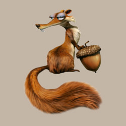 Свитшот хлопковый мужской Ледниковый период, цвет: миндальный — фото 2