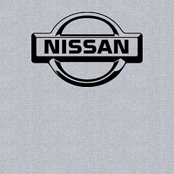 Свитшот хлопковый мужской Nissan club, цвет: меланж — фото 2