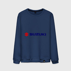 Свитшот хлопковый мужской Suzuki, цвет: тёмно-синий