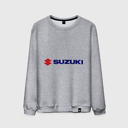 Свитшот хлопковый мужской Suzuki, цвет: меланж