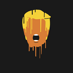 Свитшот хлопковый мужской Дональд Трамп, цвет: черный — фото 2