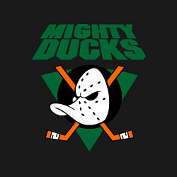 Свитшот хлопковый мужской Anaheim Mighty Ducks, цвет: черный — фото 2