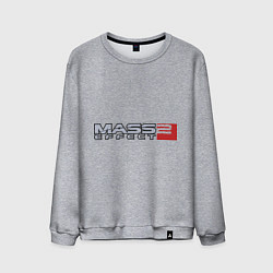Свитшот хлопковый мужской Mass Effect 2, цвет: меланж