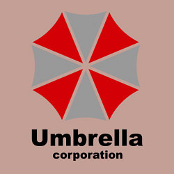 Свитшот хлопковый мужской Umbrella corporation, цвет: пыльно-розовый — фото 2