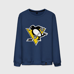Свитшот хлопковый мужской Pittsburgh Penguins, цвет: тёмно-синий