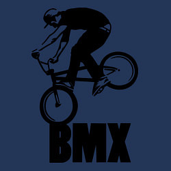 Свитшот хлопковый мужской BMX 3, цвет: тёмно-синий — фото 2