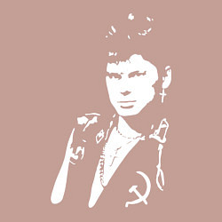 Свитшот хлопковый мужской Юрий Клинских, цвет: пыльно-розовый — фото 2