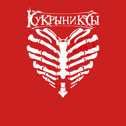 Свитшот хлопковый мужской Кукрыниксы, цвет: красный — фото 2