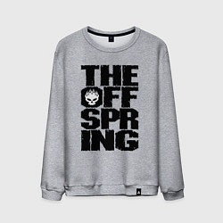 Свитшот хлопковый мужской The Offspring, цвет: меланж