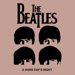 Свитшот хлопковый мужской A Hard Days Night, цвет: пыльно-розовый — фото 2